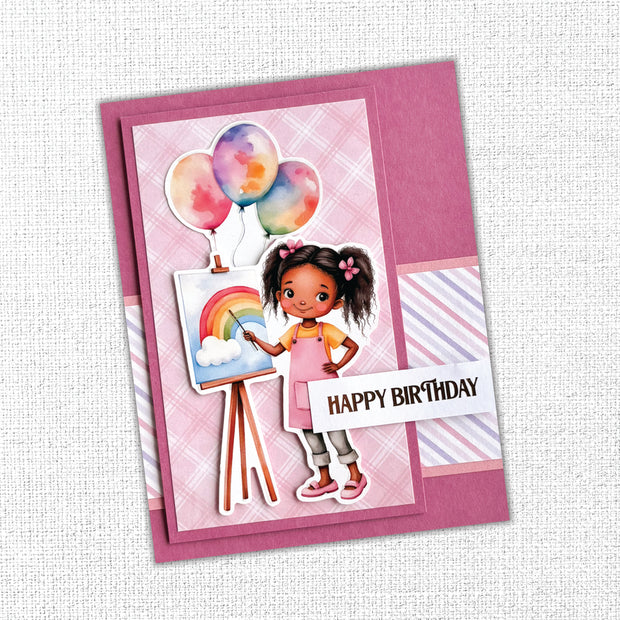 Little Artists Embossed Die Cuts 35002