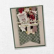 Christmas Holly Embossed Die Cuts 35163