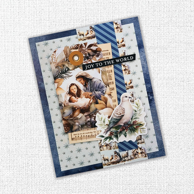 Joy to the World Papercuts Cardmaking Kit 35530