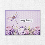 Lavender & Fairies Embossed Die Cuts 33525 - Paper Rose Studio