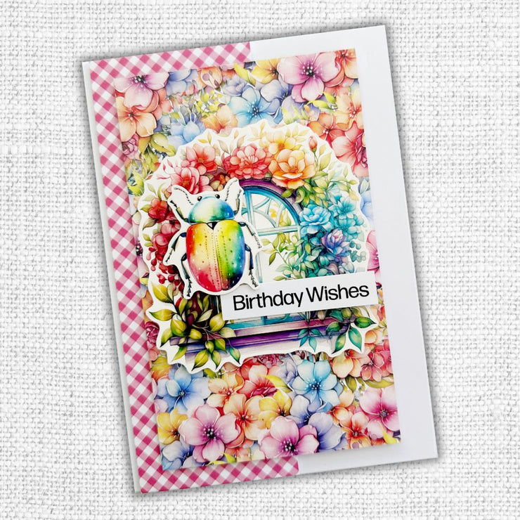 Rainbow Garden Patterns 12x12 Paper Collection 31533 - Paper Rose Studio