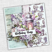 Lavender & Roses Cut Aparts Paper Pack 32280