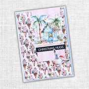 Tropical Christmas Embossed Die Cuts 33105