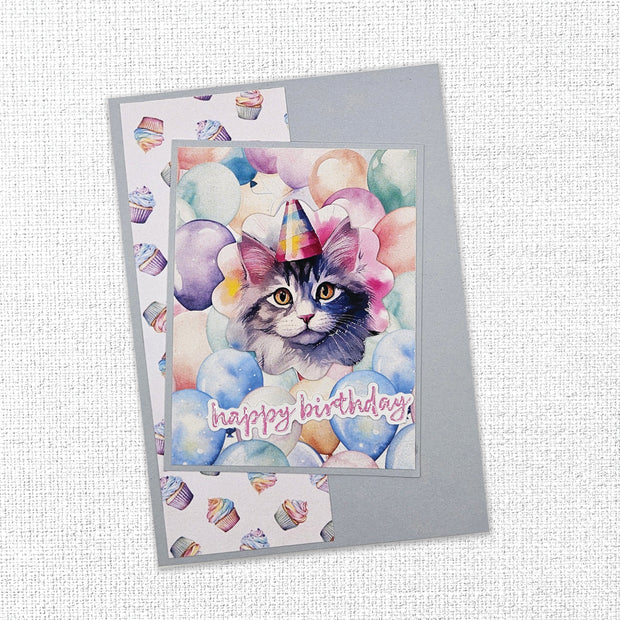 Birthday Fun Embossed Die Cuts 33306