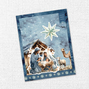 Joy to the World 6x8" Embossed Die Cuts 35524