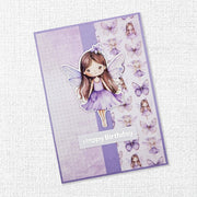 Lavender & Fairies Embossed Die Cuts 33525