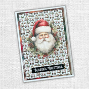 Merry Christmas A5 10pc Sentiment Sheets 30717 - Foil