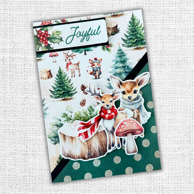 Woodland Christmas Papercuts Kit 33066