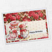 Happy Birthday A5 10pc Sentiment Sheets 30720 - Foil