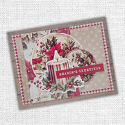 Papercuts Cardmaking Kit - August 2025 Christmas Holly 35178