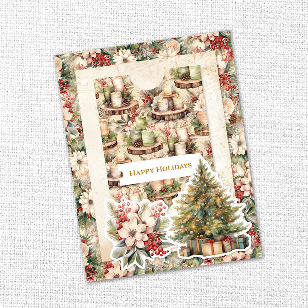 Joy to the World 6x8" Embossed Die Cuts 35524