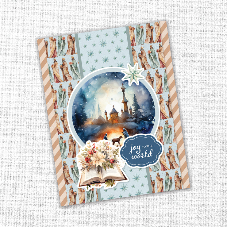 Joy to the World 6x8" Quick Card Die Cuts 35563