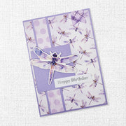 Lavender & Fairies Embossed Die Cuts 33525