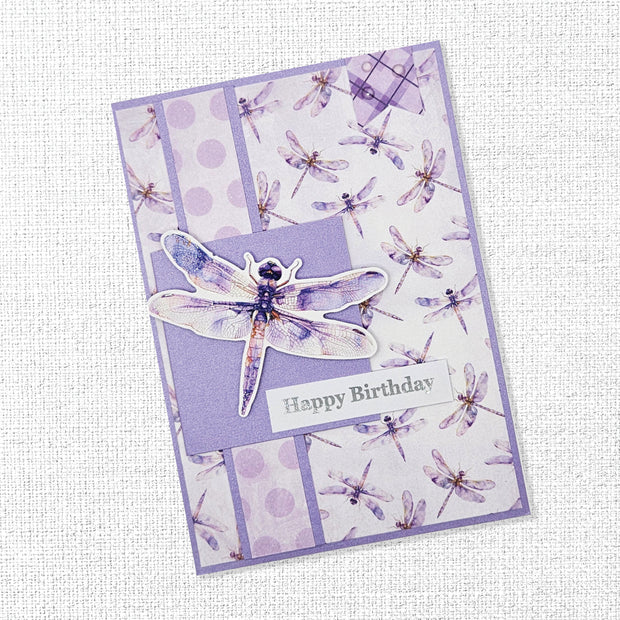 Lavender & Fairies Embossed Die Cuts 33525