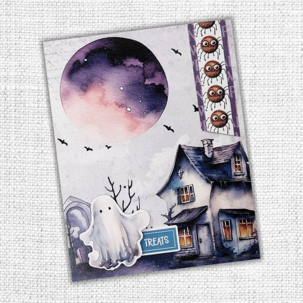 Spooky Halloween 6x8" Die Cuts & Sentiments 32874