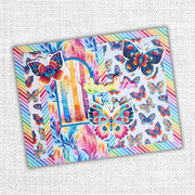Rainbow Village Papercuts Cardmaking Kit 35358