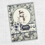 White Christmas 6x8" Die Cuts & Sentiments 32937