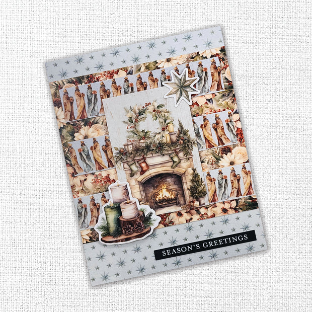 Joy to the World Papercuts Cardmaking Kit 35530