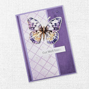 Lavender & Fairies Embossed Die Cuts 33525 - Paper Rose Studio