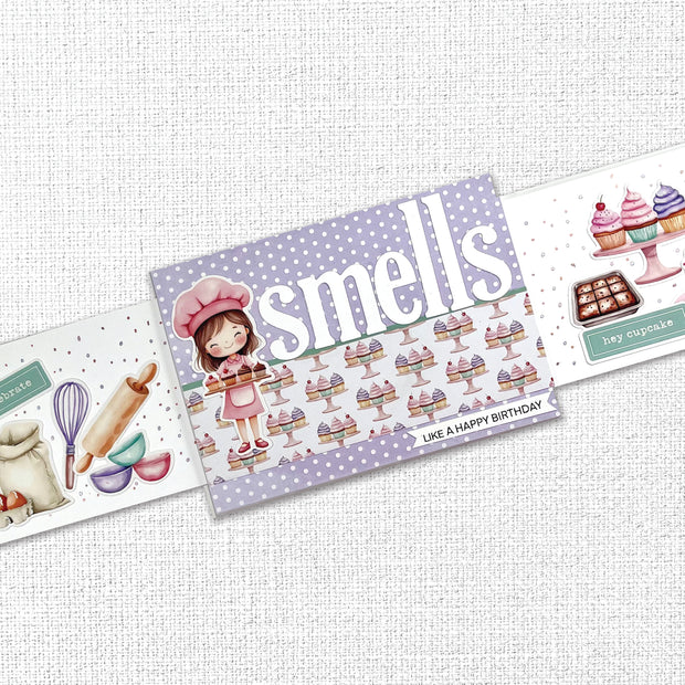 Little Bakers Embossed Die Cuts 35011