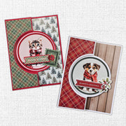 Christmas Tree Farm 6x8" Quick Cards Die Cuts 35247