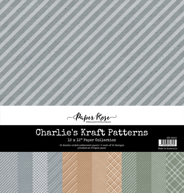 Charlie Patterns Charlie's Kraft Patterns – Paper Rose Studio