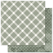 Christmas Holly Basics F 12x12 Paper (12pc Bulk Pack) 35160 - Paper Rose Studio