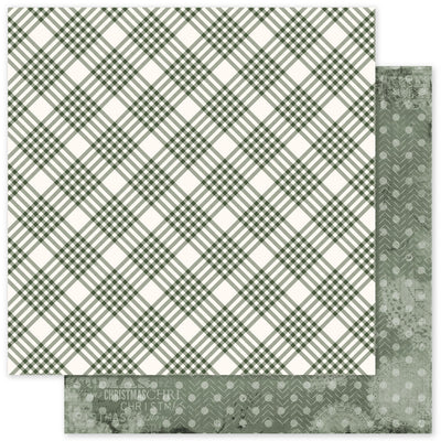 Christmas Holly Basics F 12x12 Paper (12pc Bulk Pack) 35160