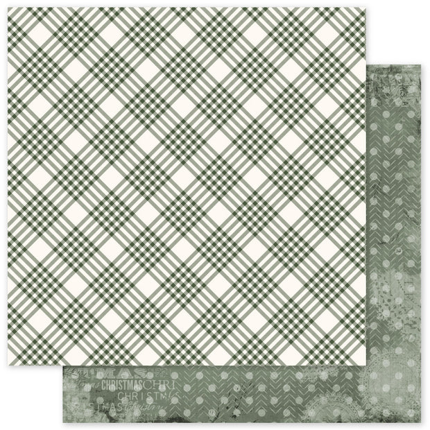 Christmas Holly Basics F 12x12 Paper (12pc Bulk Pack) 35160 - Paper Rose Studio