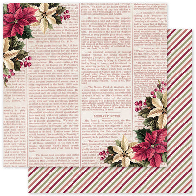 Christmas Holly E 12x12 Paper (12pc Bulk Pack) 35133