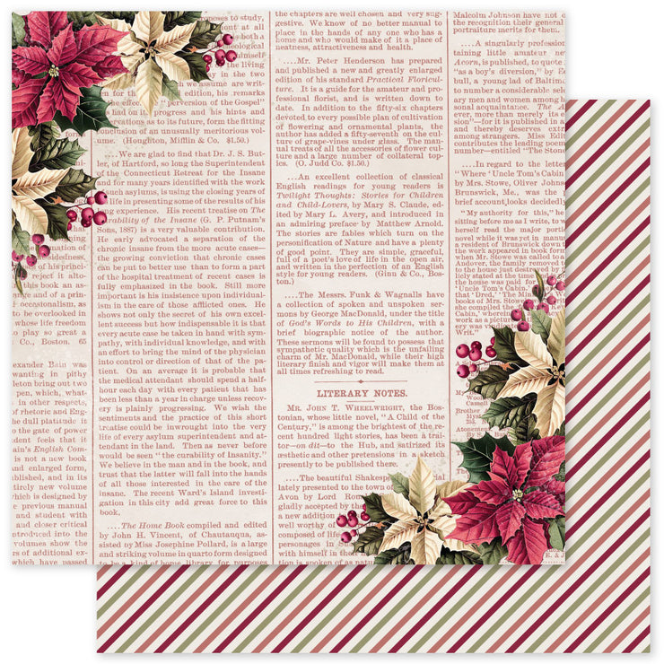 Christmas Holly E 12x12 Paper (12pc Bulk Pack) 35133