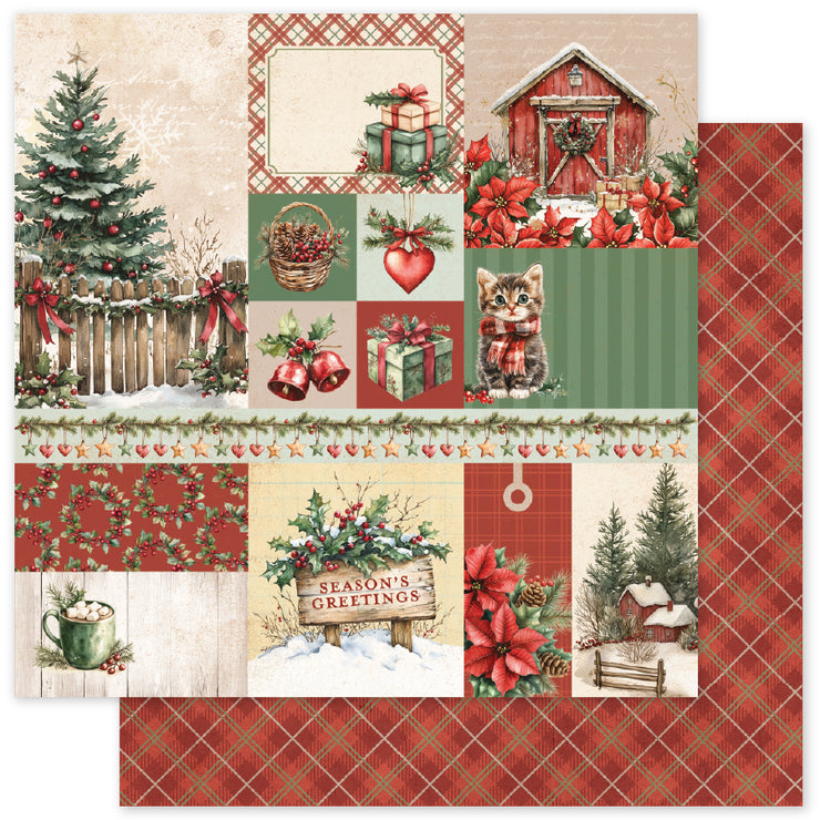 Christmas Tree Farm A 12x12 Paper (12pc Bulk Pack) 35256