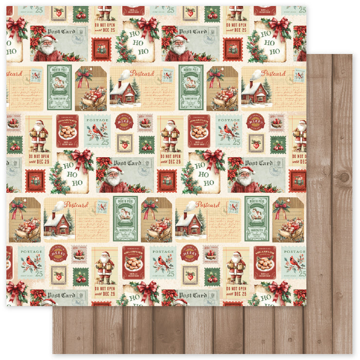 Christmas Tree Farm B 12x12 Paper (12pc Bulk Pack) 35259