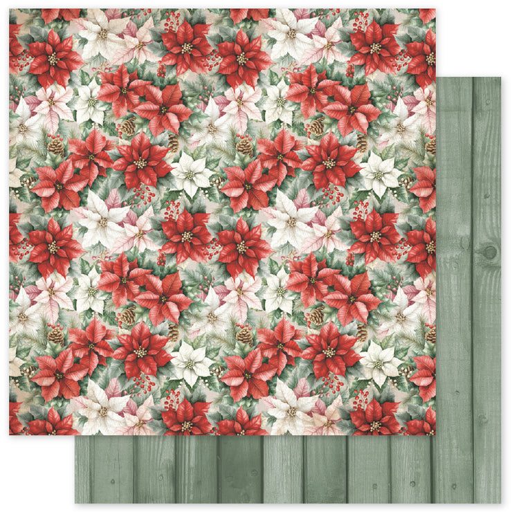Christmas Tree Farm Basics B 12x12 Paper (12pc Bulk Pack) 35283