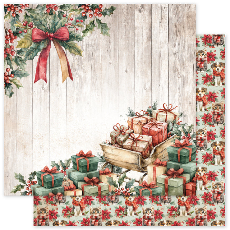 Christmas Tree Farm C 12x12 Paper (12pc Bulk Pack) 35262