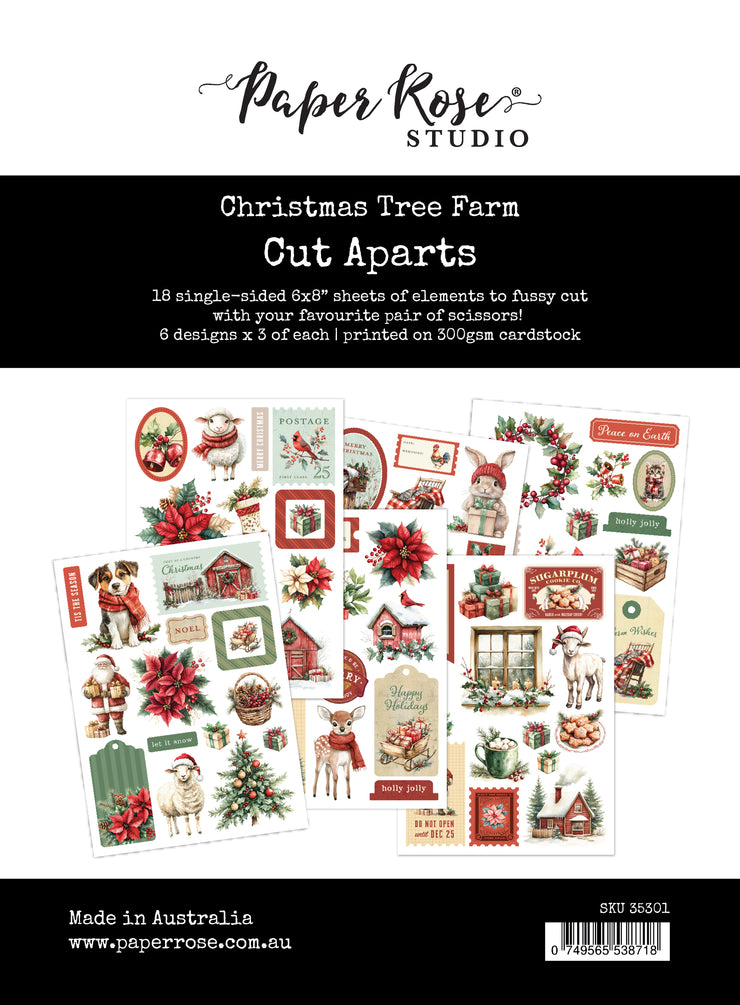 Christmas Tree Farm Cut Aparts Paper Pack 35301