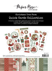 Christmas Tree Farm 6x8" Quick Cards Collection 35307 - Paper Rose Studio