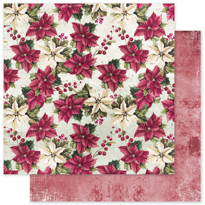 Christmas Holly Basics A 12x12 Paper (12pc Bulk Pack) 35145