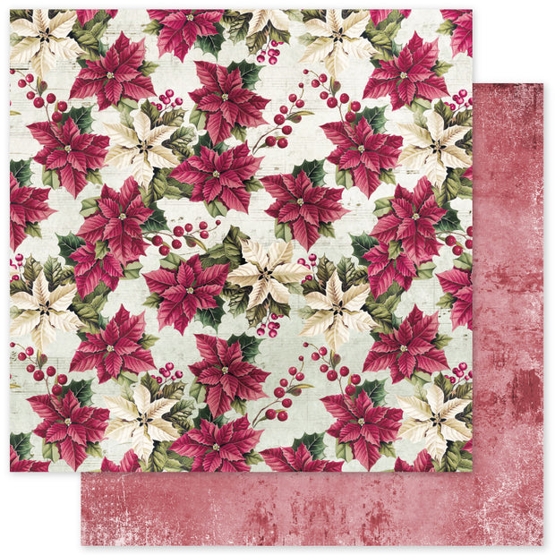Christmas Holly Basics A 12x12 Paper (12pc Bulk Pack) 35145