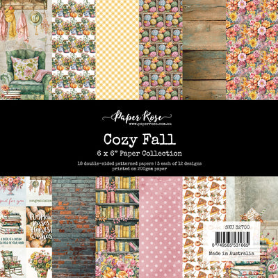 Cozy Fall 6x6 Paper Collection 32700 - Paper Rose Studio