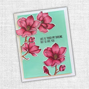 Lovely Florals Magnolia 4x6" Clear Stamp Set 18186