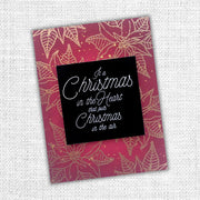 Poinsettia Large Clear Stamp 27289 - Paper Rose Studio
