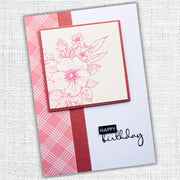 Sarah's Bouquet Stamp Set 25234 - Paper Rose Studio