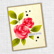 * Ella's Garden Scribble Roses 4x6" Clear Stamp Set 17969 - Paper Rose Studio