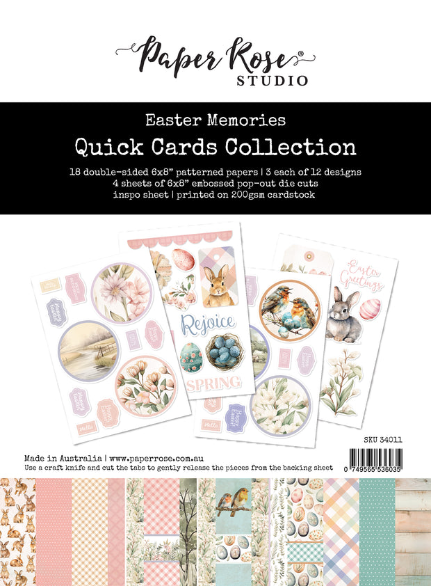 Easter Memories 6x8" Quick Cards Collection 34011