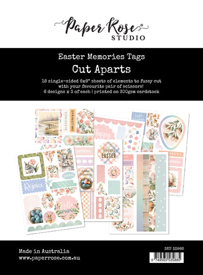 Easter Memories Tags Cut Aparts Paper Pack 33966 - Paper Rose Studio
