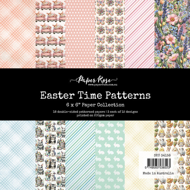 Easter Time Patterns 6x6 Paper Collection 34158