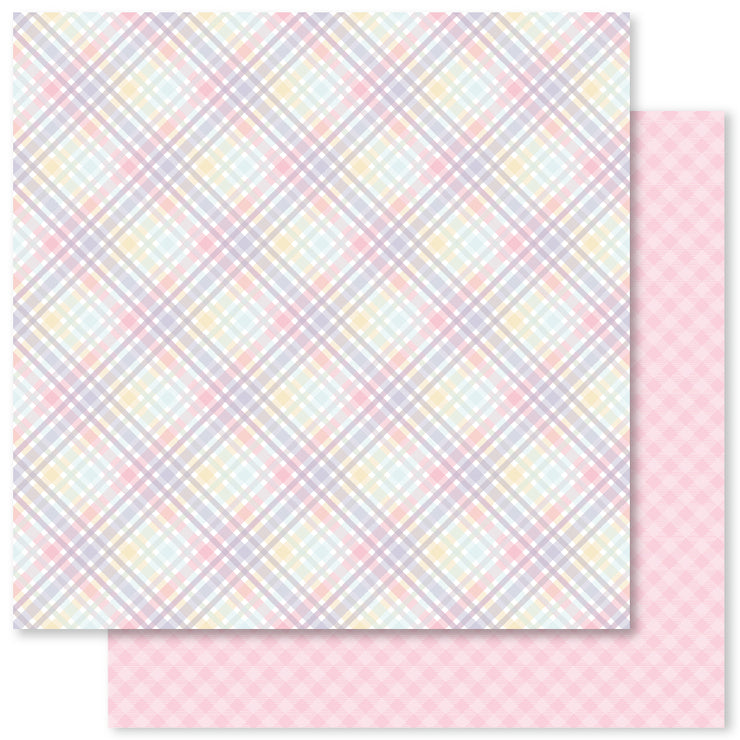 Easter Time Plaids A 12x12 Paper (12pc Bulk Pack) 31812 - Paper Rose Studio