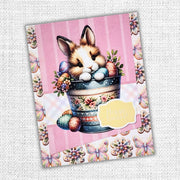 Easter Time Basics 6x8" Quick Cards Die Cuts 34116