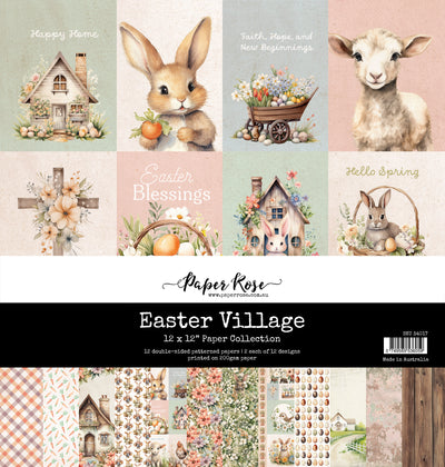 Easter Village 12x12 Paper Collection 34017